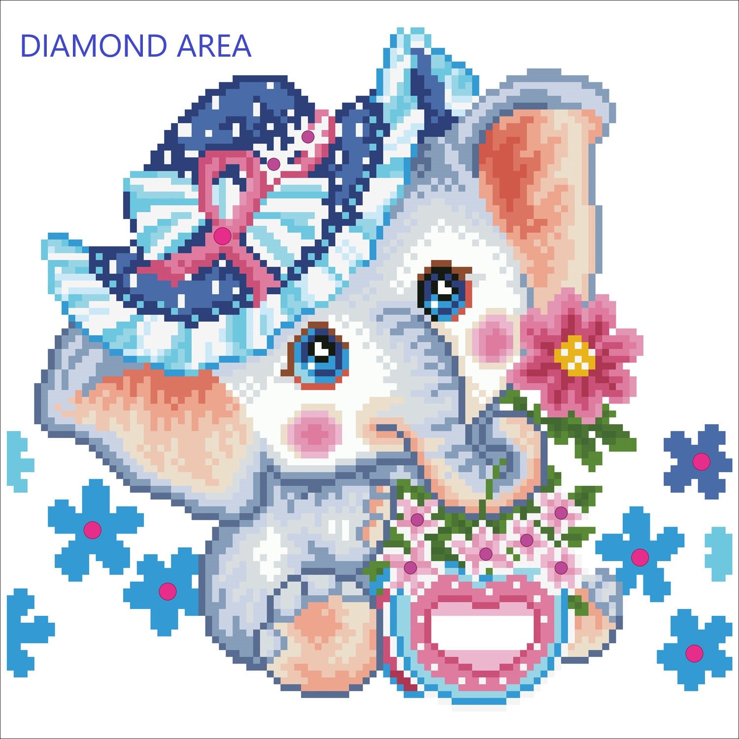DIAMOND FACET ART KIT 12x12in(DD5.072)