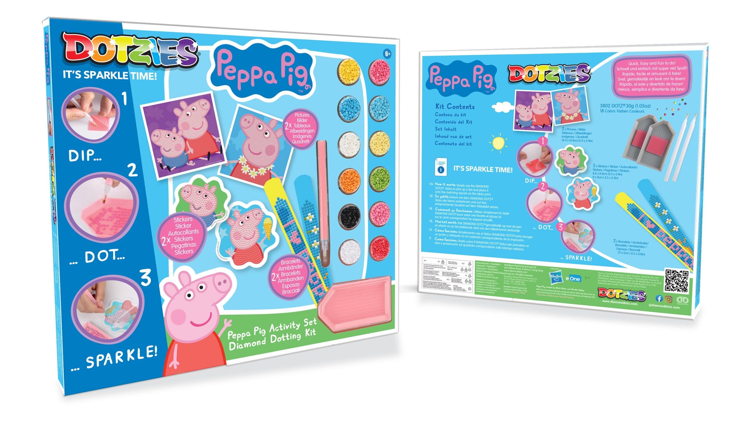 Diamond Dotz Peppa Pig Activity Set (DTZ10.010)