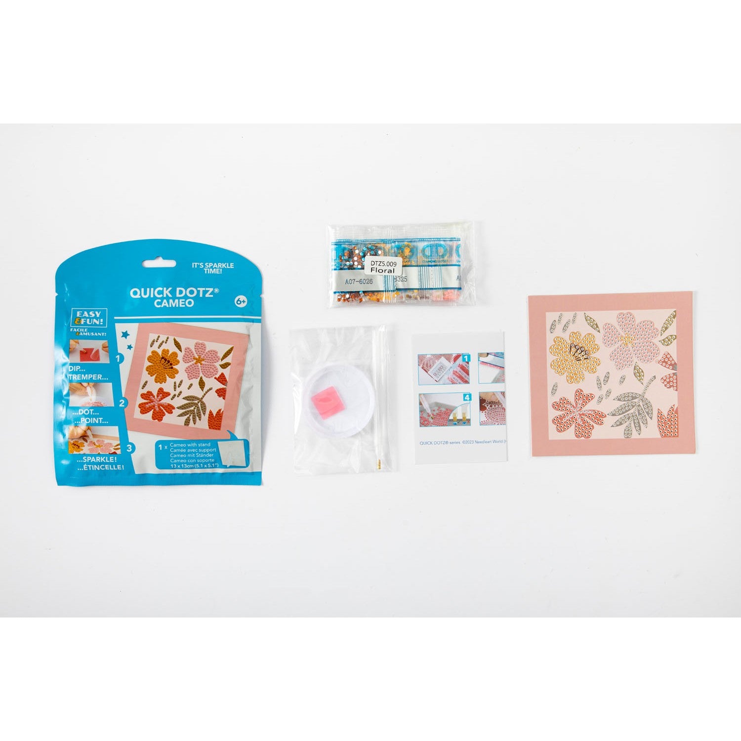 QUICK DOTZ CAMEO-FLORAL (DTZ5.009)