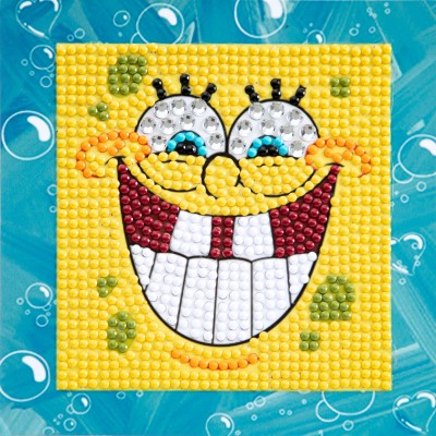 DTZ5.040 SpongeBob Smile! Cameo 5.1" x 5.1"