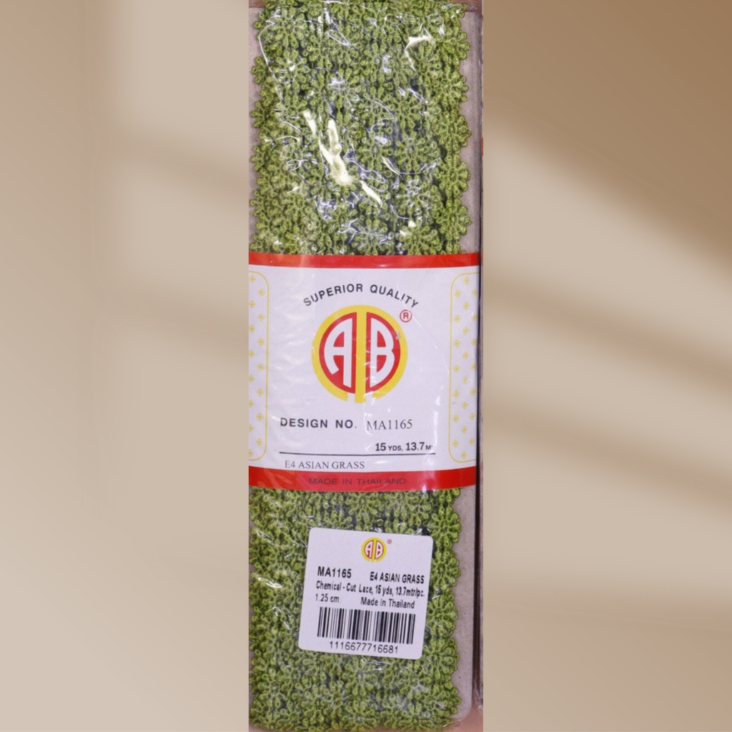 Petite Daisy Chemical Cut Lace Trim (MA1165)