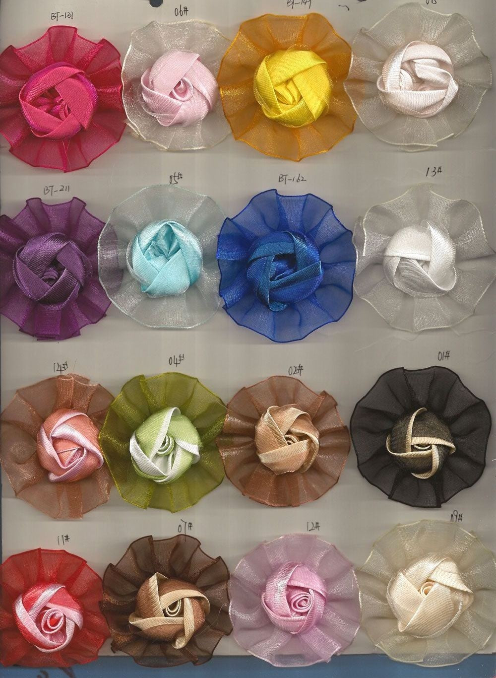 RIBBON FLOWER:20P/PK (JRL-A353)
