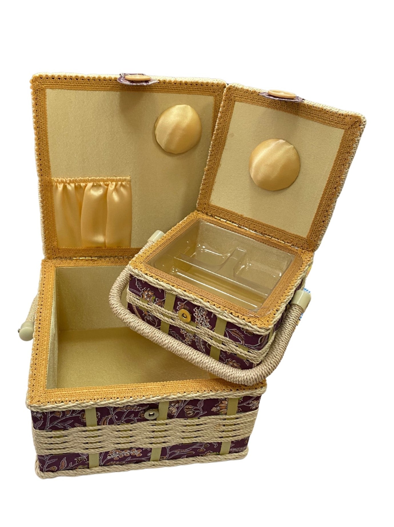 SQ.SEWING BOX:S/2  (22x22x13CM) (LY1523/2)