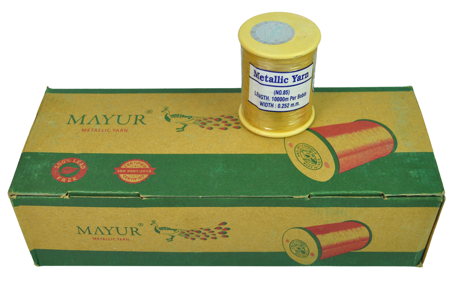 MET.YARN:10PC”MAYUR” (MAYU/YARN-MAT)