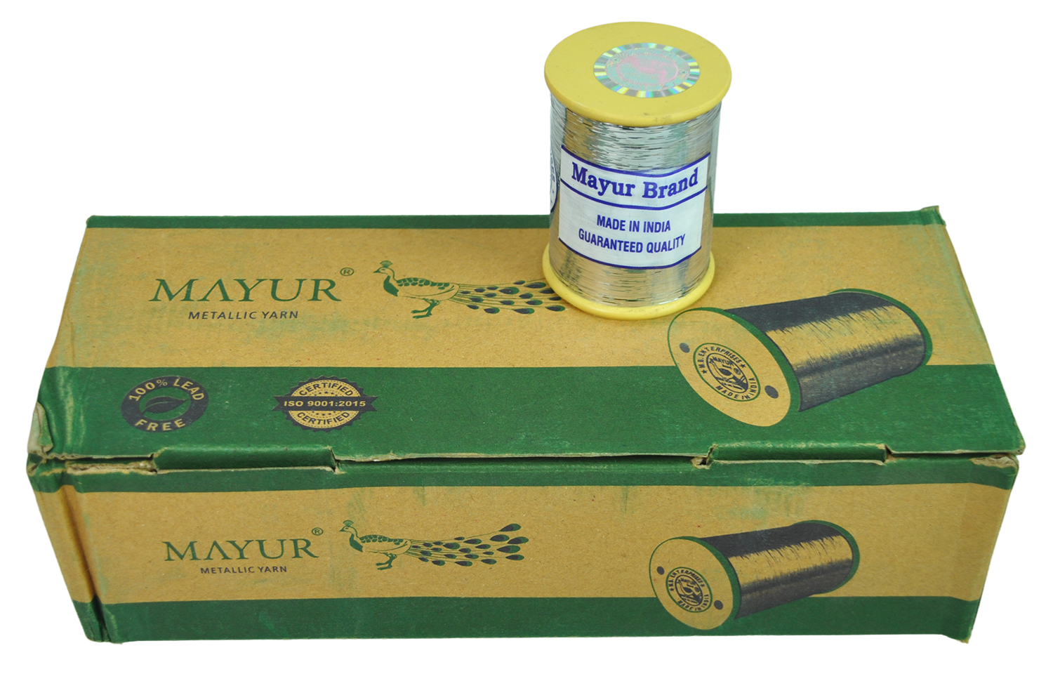 MET.YARN:10PC”MAYUR” (MAYU/YARN-SIL)