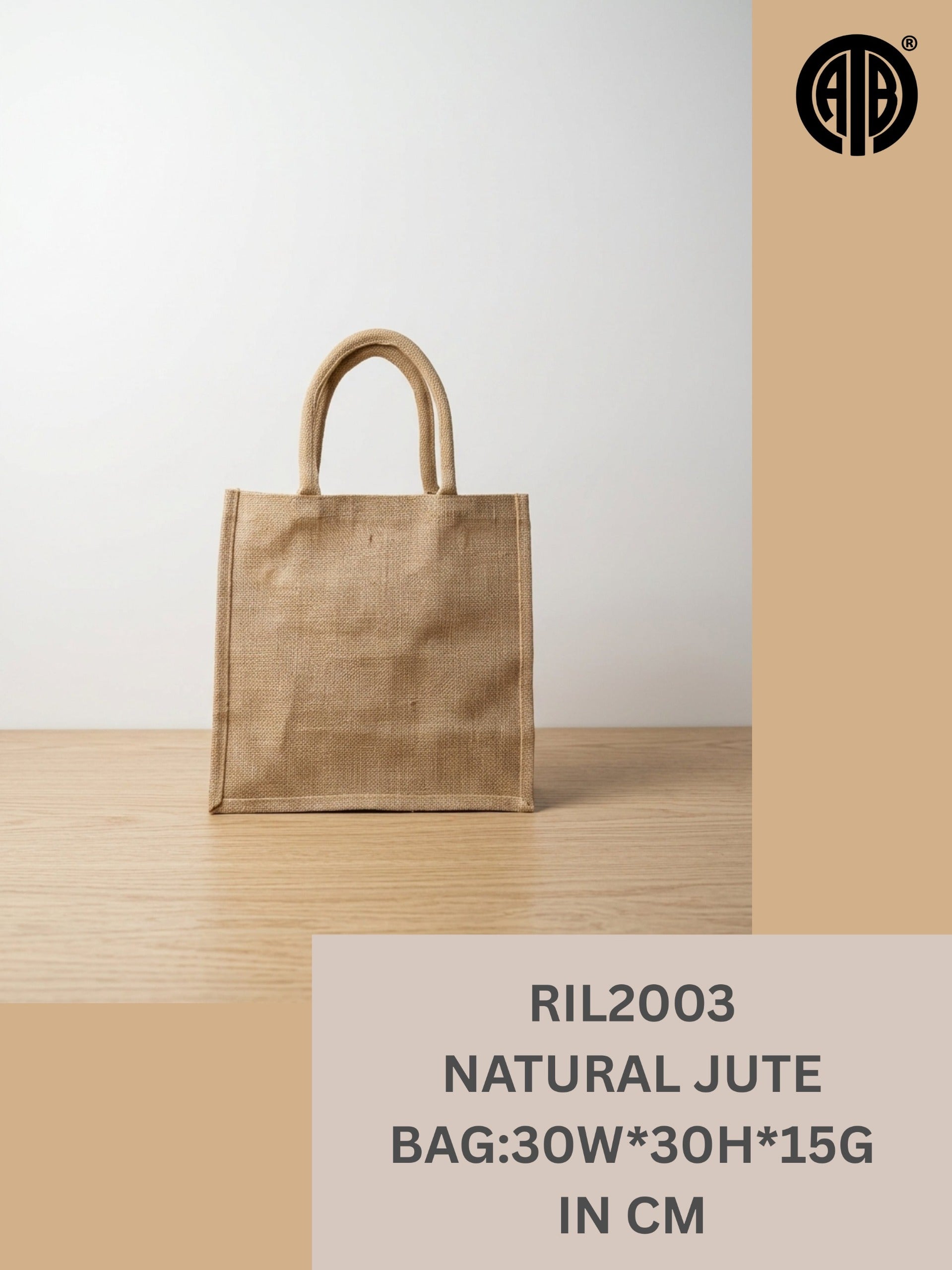 Natural Jute Bag RIL2003