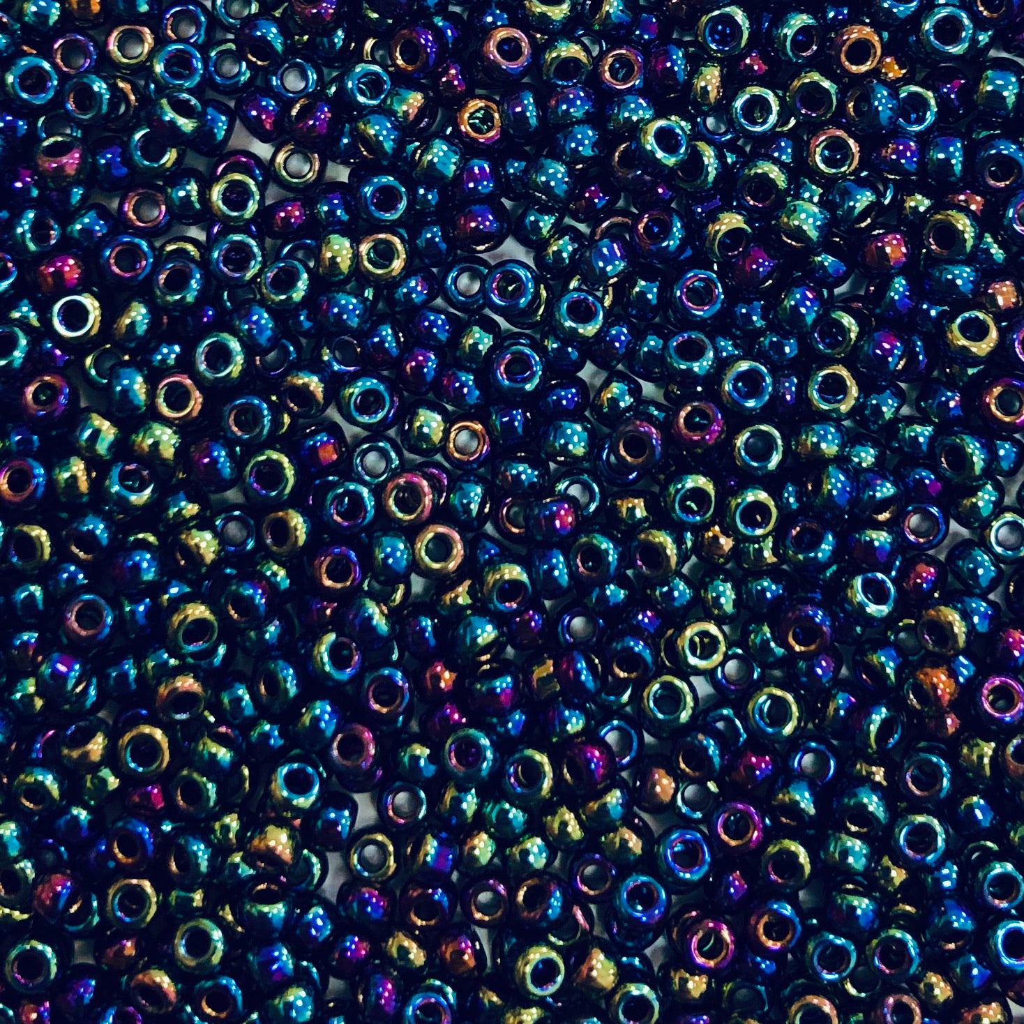 GLASS BEADS:5PKT (1/2KG) (MIY/RR-11/0-455)