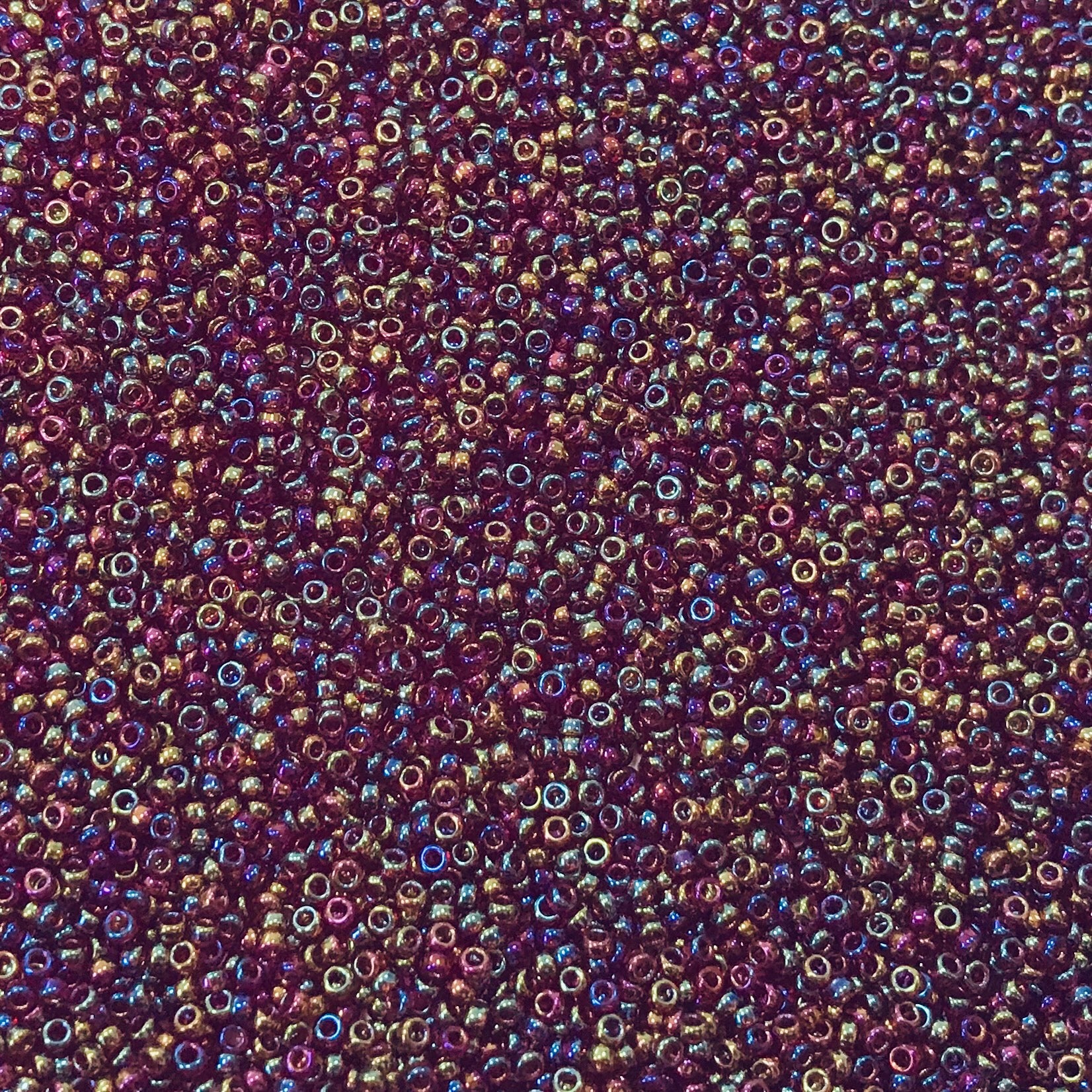 GLASS BEADS:RR:5PKT (1/2KG) (MIY/RR-15/0-2461)