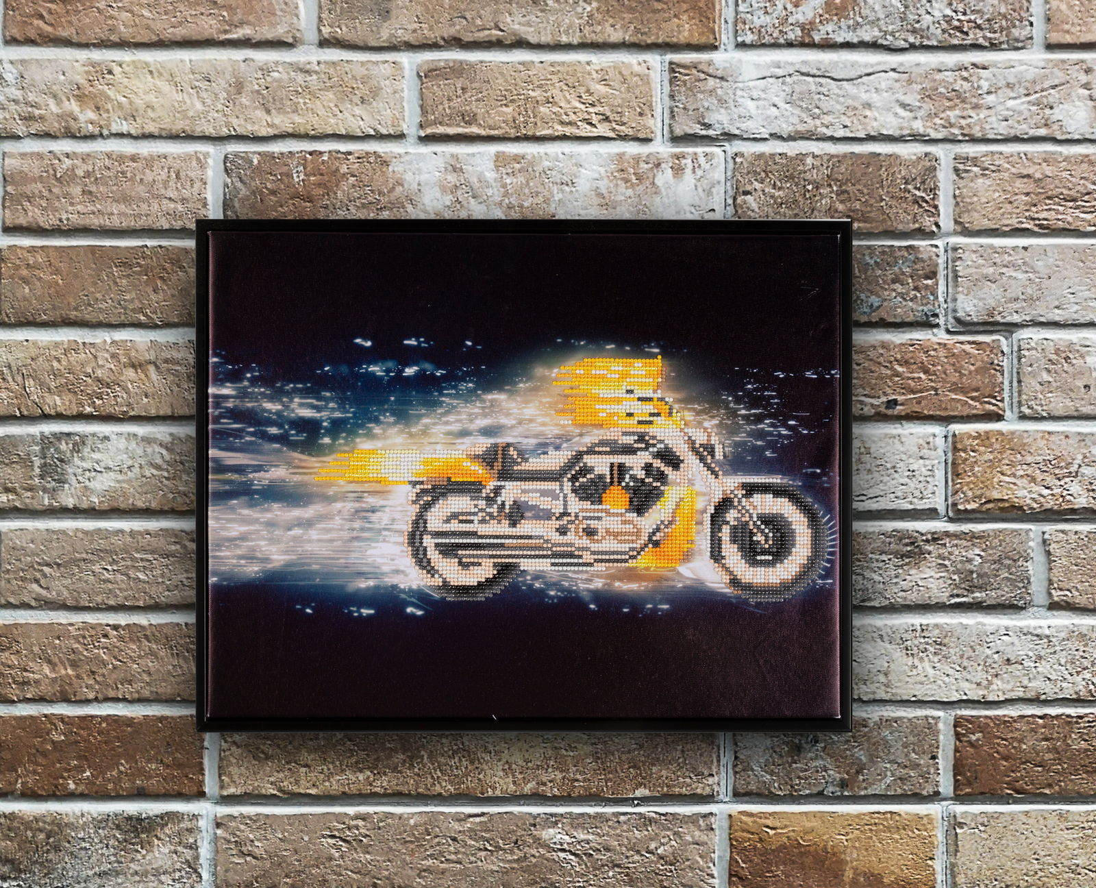 DD ART KIT:BURNING RUBBER (SD5.403) 13.98 x 17.91 in