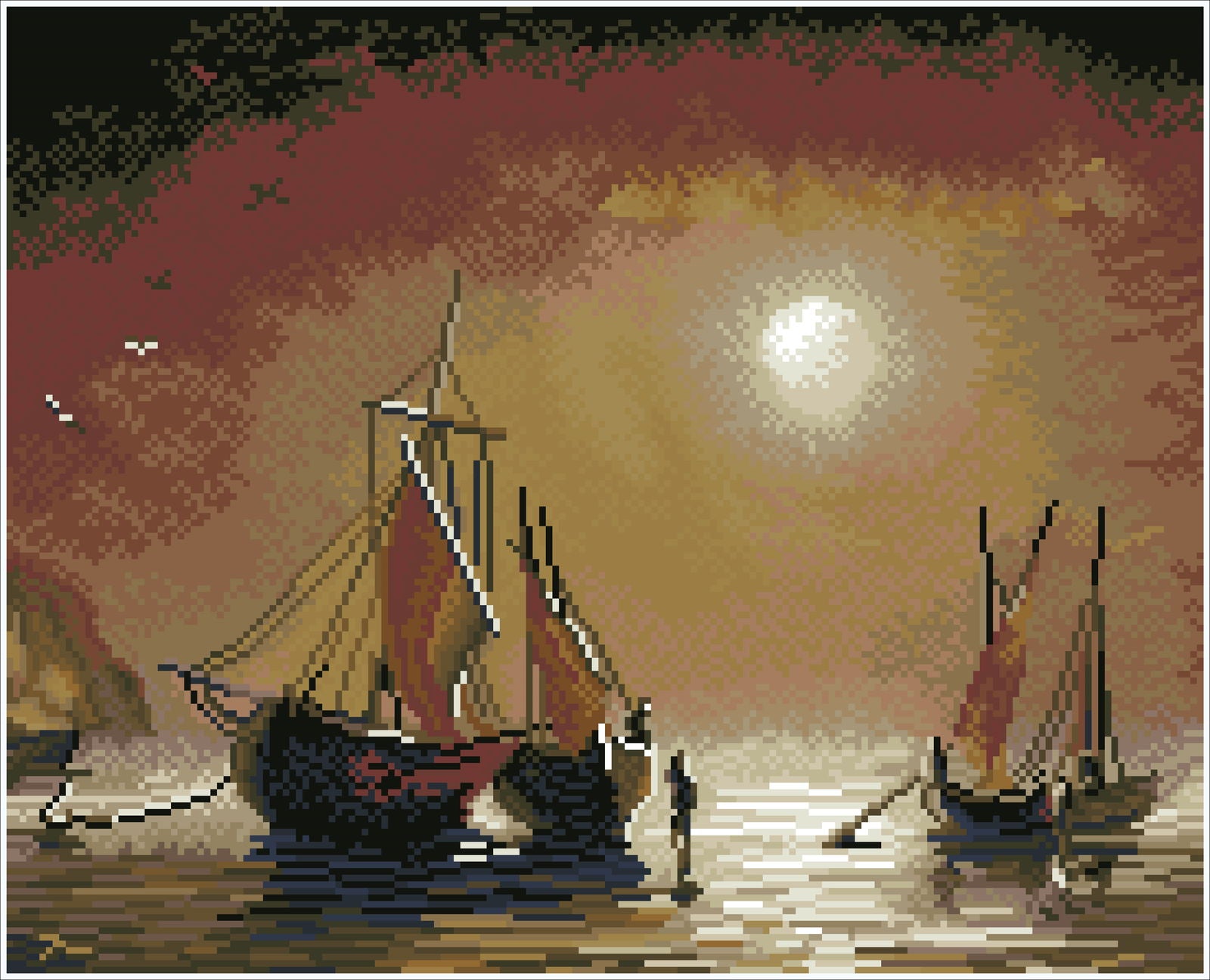 DD ART KIT:ASLEEP AT SEA (SD8.404)