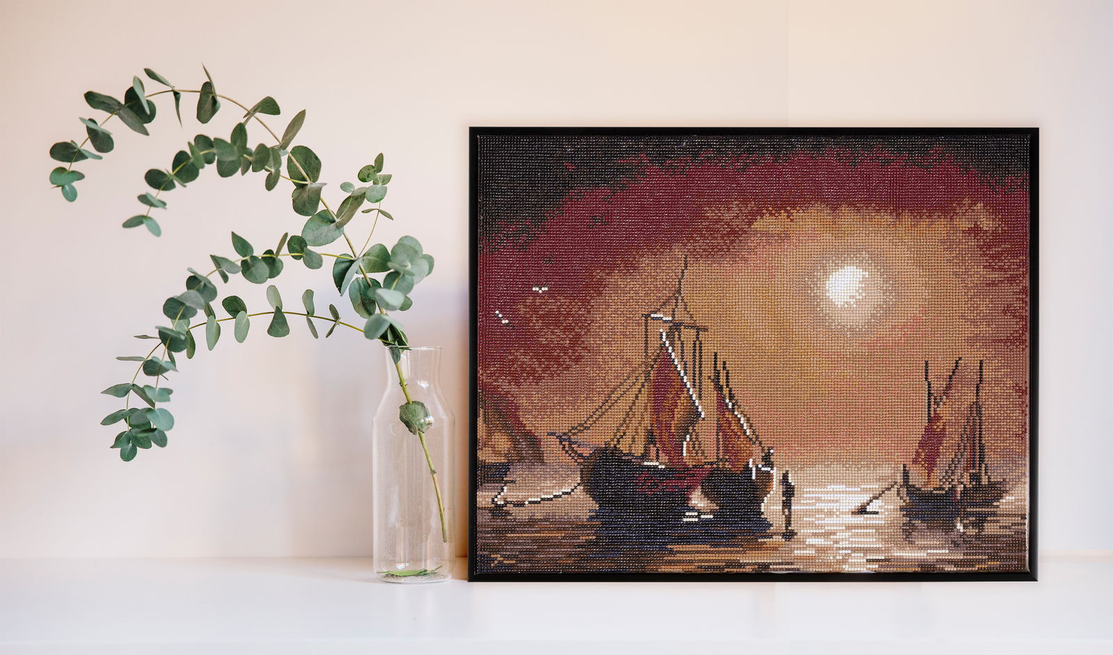 DD ART KIT:ASLEEP AT SEA (SD8.404) 16.54 x 20.47 in