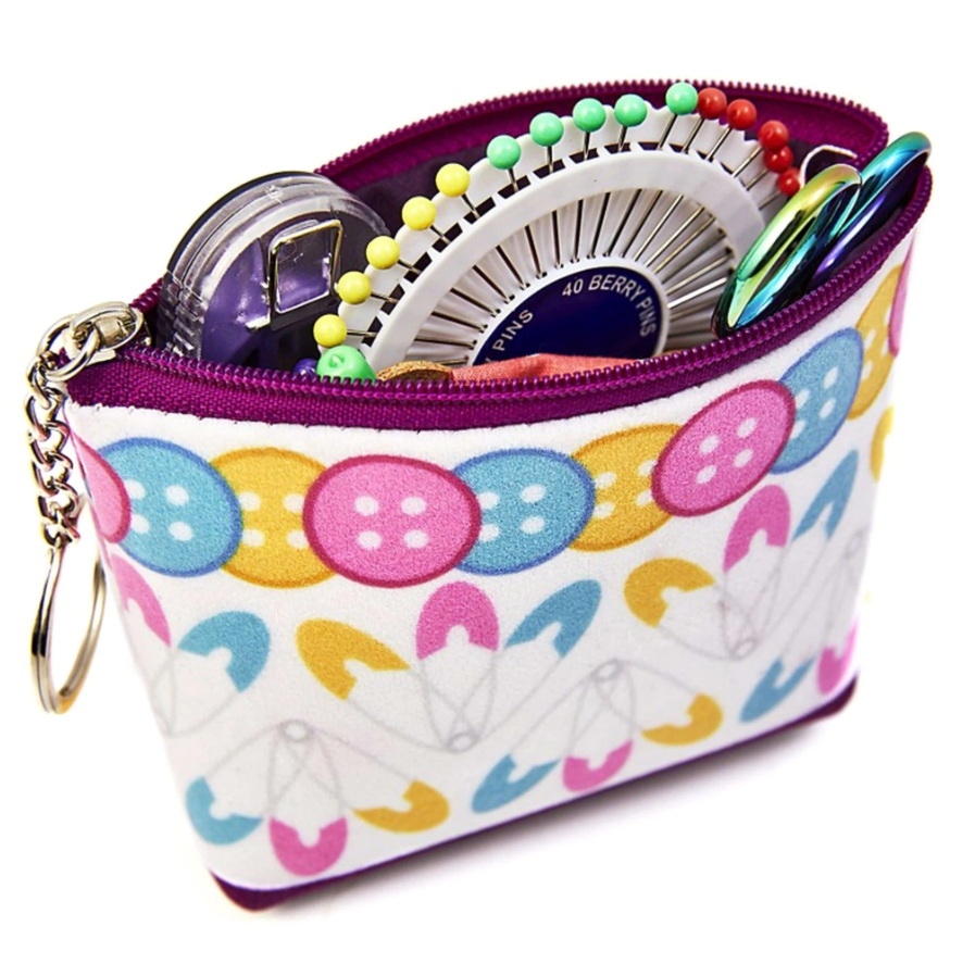 SEW.ZIPPER POUCH:3DESIGN (9PC) (MR4646.DB)