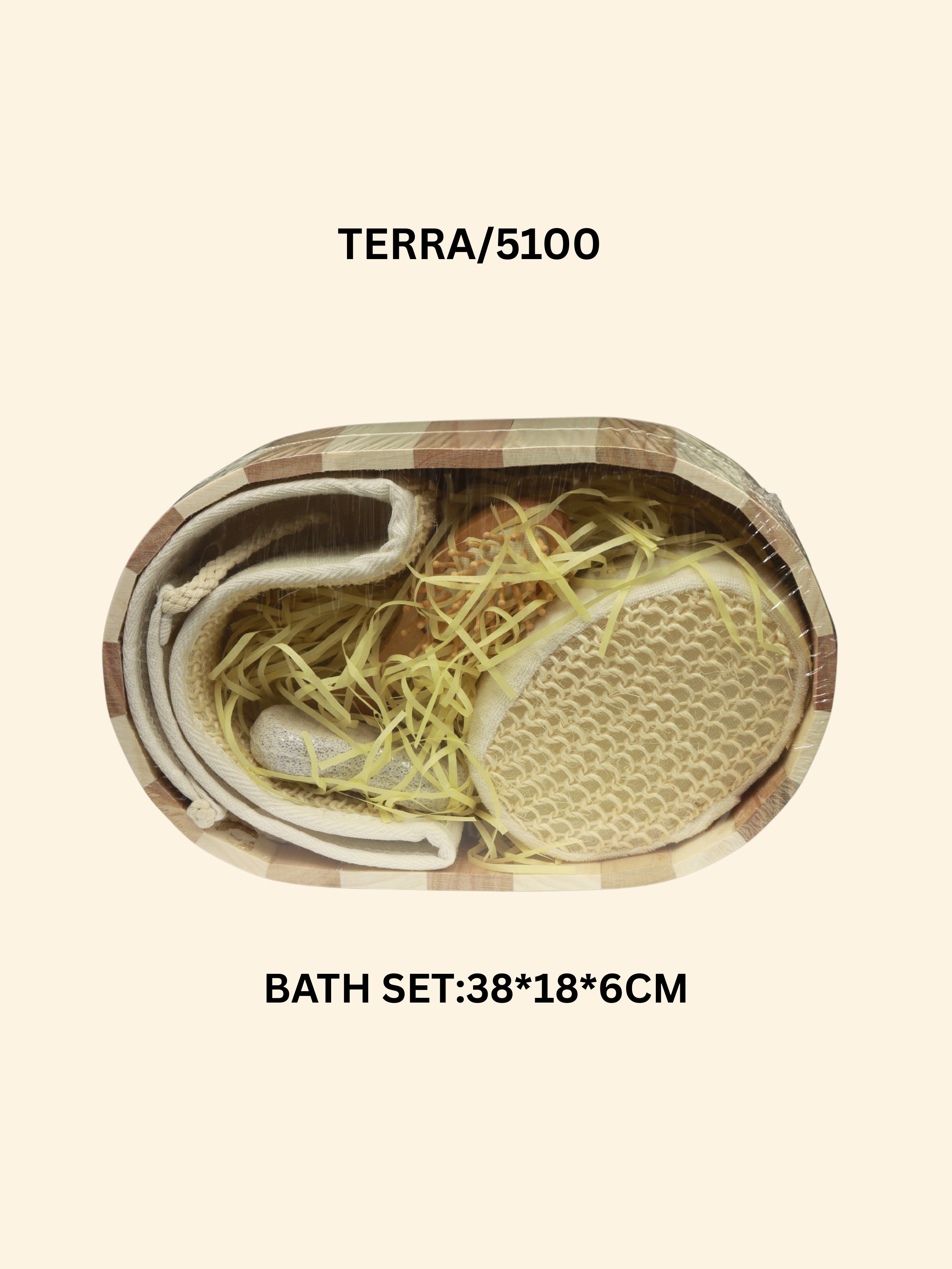 TERRA/5100 Luxury Bath & Spa Gift Set