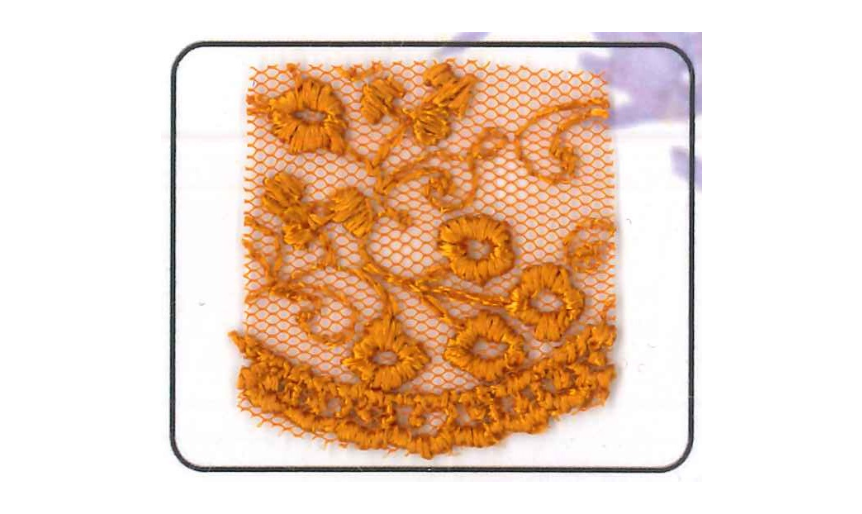 NET-CUT LACE:15Y (13.7M):6.25CM) (D-44-4028)