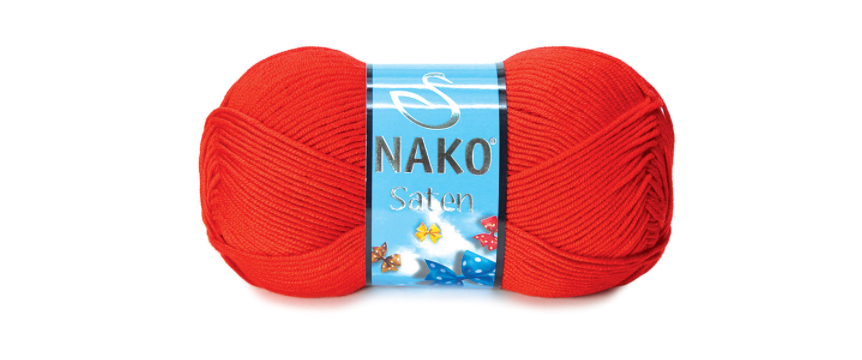 WOOL YARN:5BL/PKT (500GRM) (NAKO/SATEN)