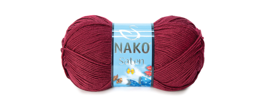 WOOL YARN:5BL/PKT (500GRM) (NAKO/SATEN)