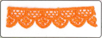 Chemical Lace Trim – 15 yd (13.7 m) × 1.88 cm (MA409)