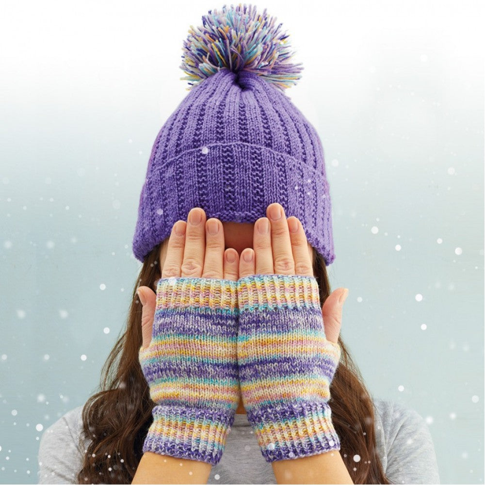 SW WOOL/POLY YARN:100Gx5(500GR) (ALIZE/S.WASH ARTISAN)