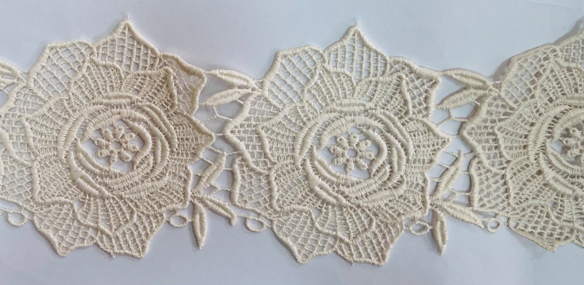 CH.CUT-LACE W/TEX :15Y:8.13CM (TX57-1149)