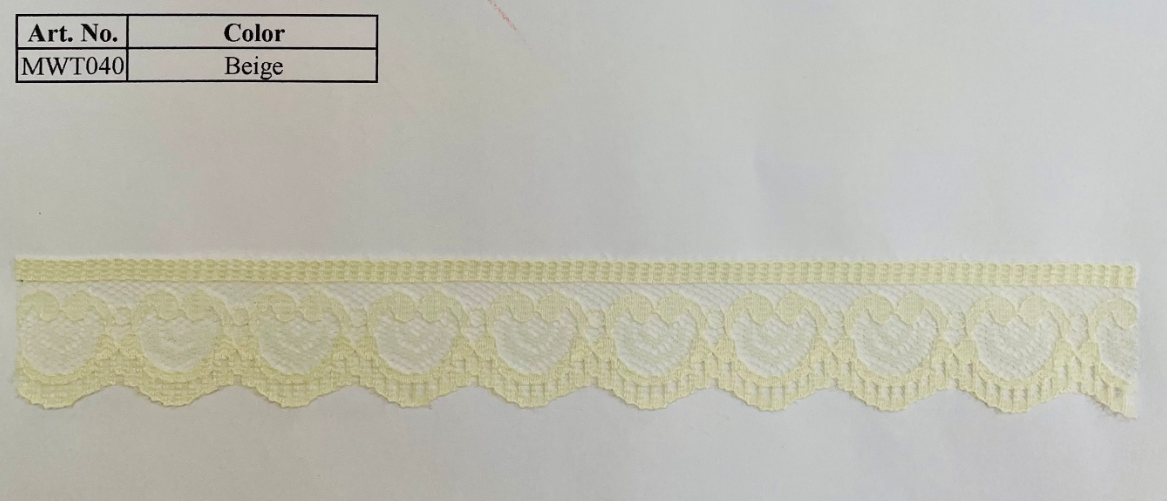 NYLON RASCHEL LACE;144YDS (MWT040)