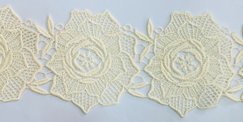 CH.CUT-LACE W/TEX :15Y:8.13CM (TX57-1149)