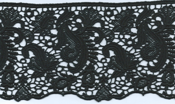 CHEM-CUT LACE W/TEXT.YARN:15Y (TX57-1091)