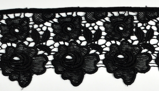 CHEM LACE W/TEXTURE YARN:15Y (TX56-1174)