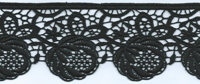 CH.CUT-LACE W/TEX :15Y:6.87CM (TX57-1147)