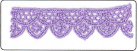 Chemical Lace Trim – 15 yd (13.7 m) × 1.88 cm (MA409)
