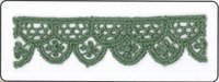 Chemical Lace Trim – 15 yd (13.7 m) × 1.88 cm (MA409)