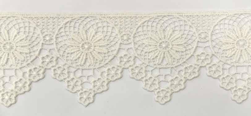 CH.CUT-LACE W/TEX:15Y:2.75" (TX58-1044)