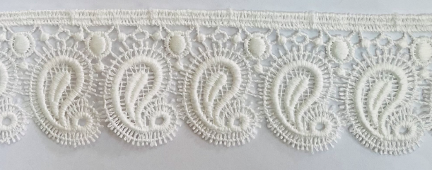 CHEM.CUT-LACE W/TEX:15Y:2" (TX58-1103)