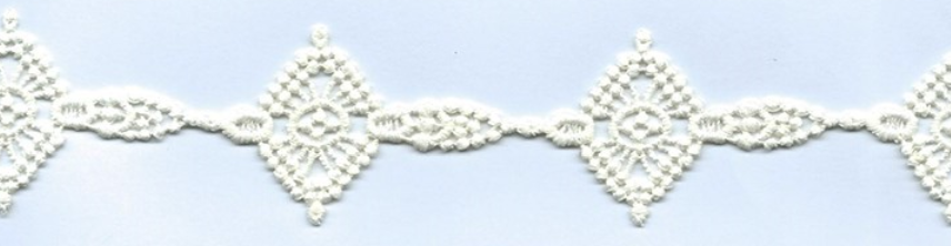 CH-CUT LACE W/TEXT:15Y:1.5" (TX57-1266)