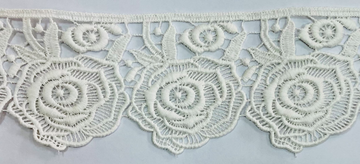 CH.CUT-LACE W/TEX :15Y:6.87CM (TX57-1137)