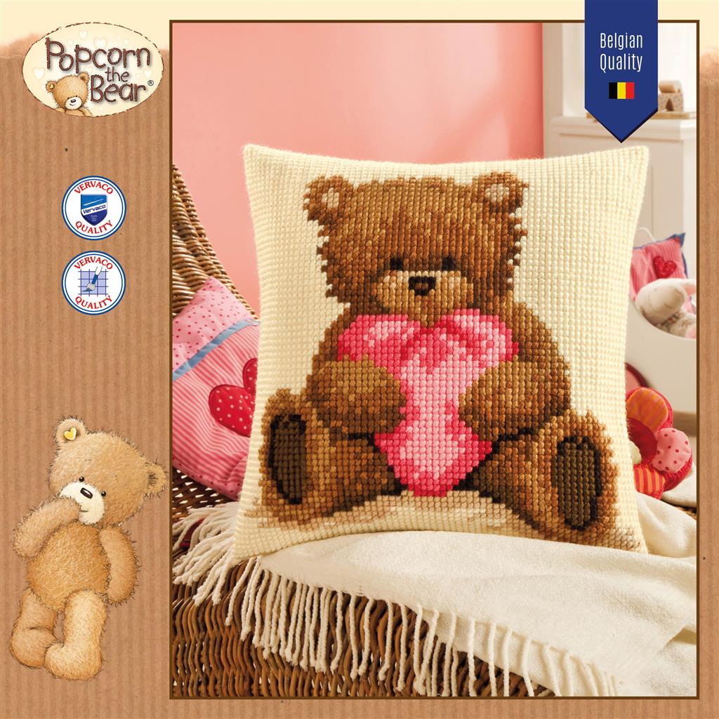 VERVACO CROSS STITCH CUSHION KIT (PN-0011090)