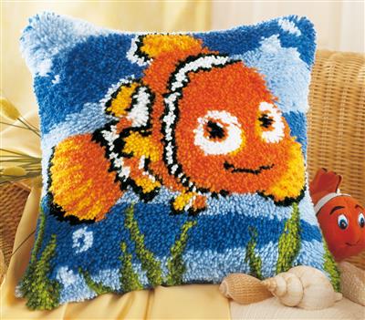 VERVACO LATCH HOOK CUSHION – DISNEY NEMO (PN-0014627)