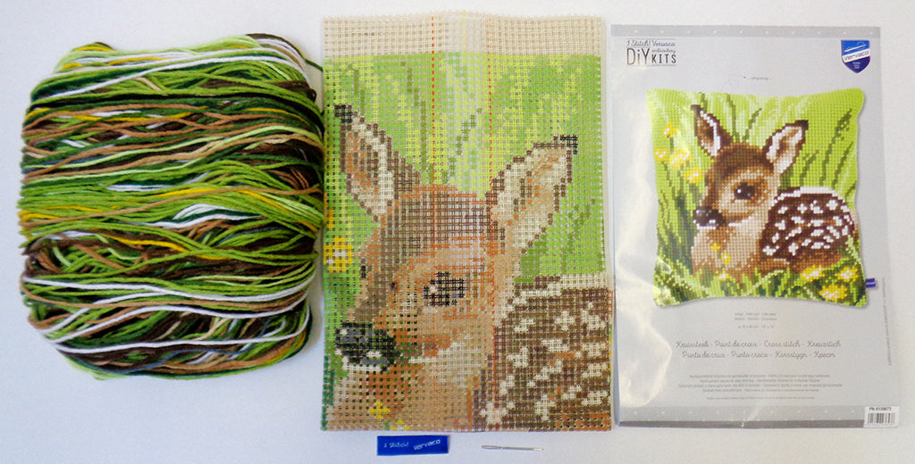 VERVACO CROSS STITCH CUSHION KIT (PN-0150673)