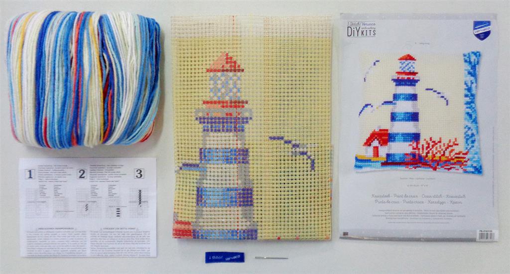 VERVACO CROSS STITCH CUSHION KIT (PN-0183155)