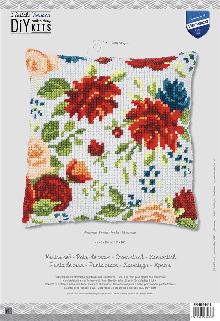 VERVACO CROSS STITCH CUSHION KIT (PN-0194442)