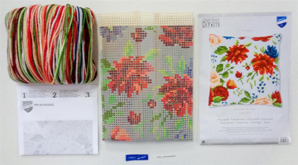 VERVACO CROSS STITCH CUSHION KIT (PN-0194442)