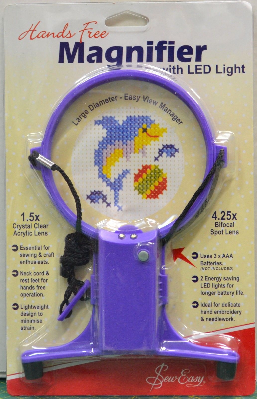 MAGNIFIER GLASS W/LED (ER989)