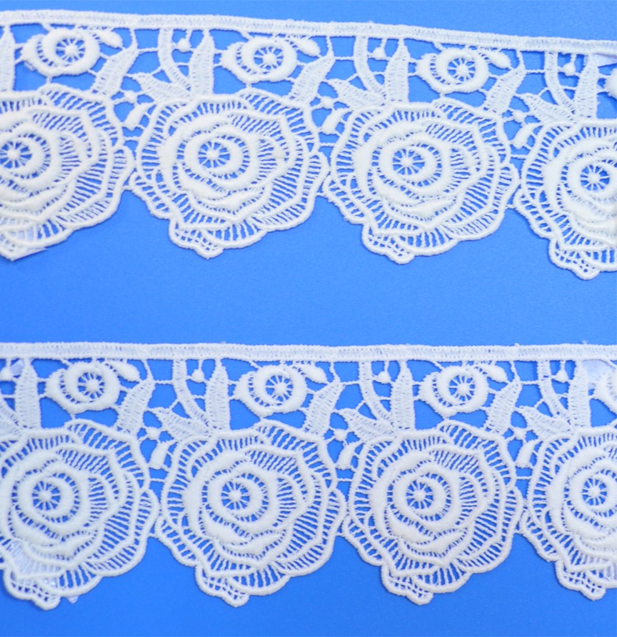CH.CUT-LACE W/TEX :15Y:6.87CM (TX57-1137)