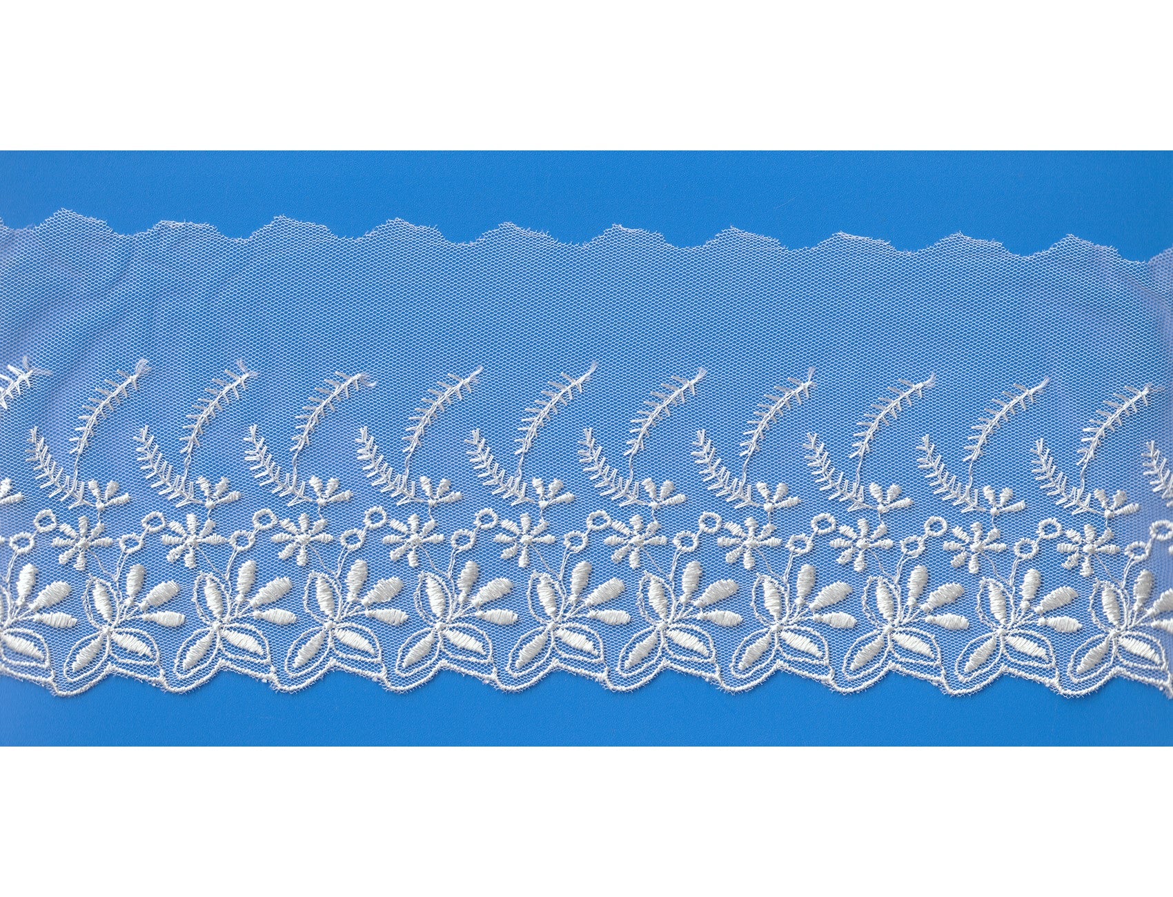 NET CUTTING LACE:4" (D-52-4093)