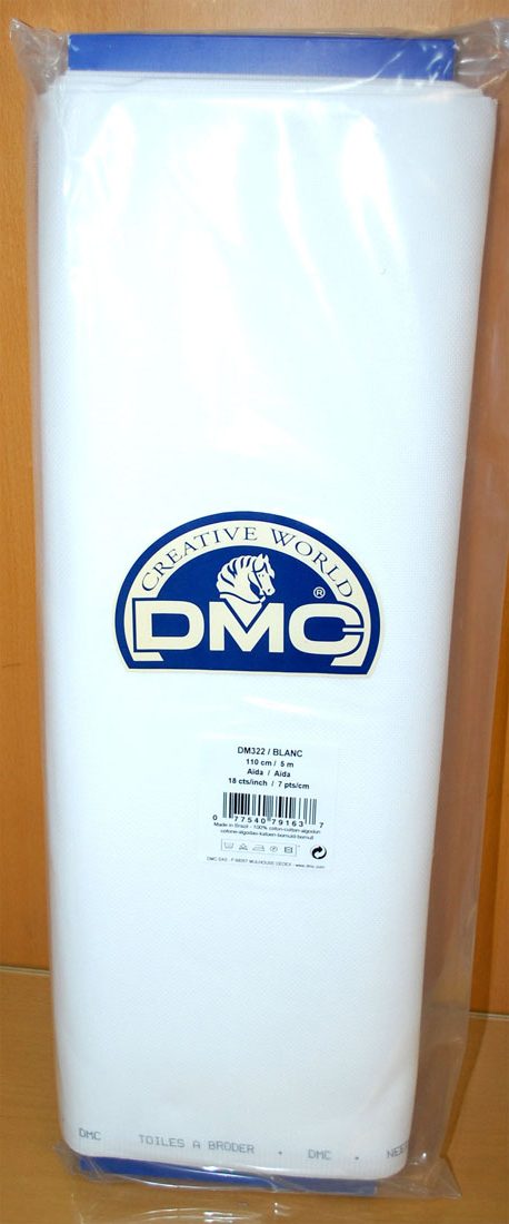 PREMIUM AIDA FABRIC:5MTR/ROL (DM322)