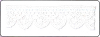 Chemical Lace Trim – 15 yd (13.7 m) × 1.88 cm (MA409)