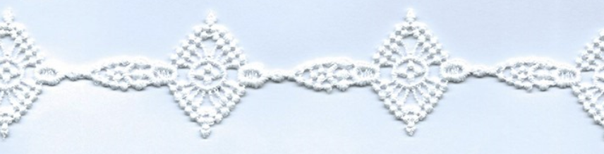 CH-CUT LACE W/TEXT:15Y:1.5" (TX57-1266)